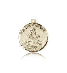 14kt Gold Good Shepherd Medal" itemprop="image