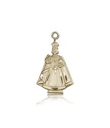 14kt Gold Infant Figure Medal" itemprop="image