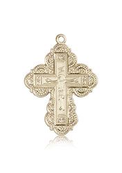 14kt Gold Irene Cross Medal" itemprop="image