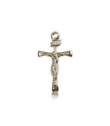 14kt Gold Maltese Crucifix Medal" itemprop="image