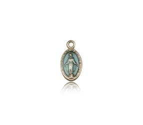 14kt Gold Miraculous Medal" itemprop="image