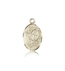 14kt Gold Miraculous Medal" itemprop="image