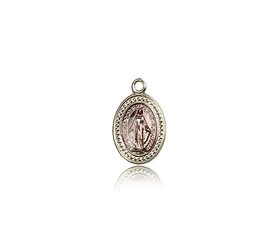 14kt Gold Miraculous Medal" itemprop="image