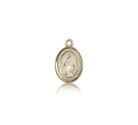 14kt Gold Miraculous Medal" itemprop="image