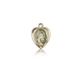 14kt Gold Miraculous Medal" itemprop="image