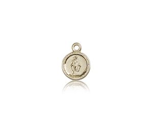 14kt Gold Miraculous Medal" itemprop="image