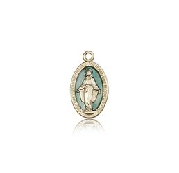 14kt Gold Miraculous Medal" itemprop="image