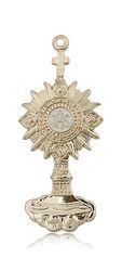 14kt Gold Monstrance Medal" itemprop="image