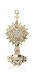 14kt Gold Monstrance Medal" itemprop="image