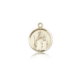 14kt Gold Our Lady of Consolation Medal" itemprop="image