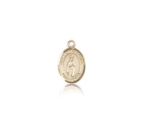 14kt Gold Our Lady of Fatima Patron Saint Medal - Small" itemprop="image