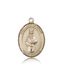 14kt Gold Our Lady of Hope Patron Saint Medal - Large" itemprop="image