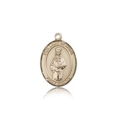 14kt Gold Our Lady of Hope Patron Saint Medal - Medium" itemprop="image