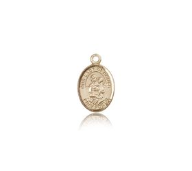 14kt Gold Our Lady of Knock Patron Saint Medal - Small" itemprop="image