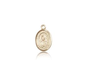 14kt Gold Our Lady of La Vang Patron Saint Medal - Small" itemprop="image