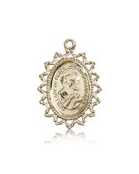 14kt Gold Our Lady of Perpetual Help Medal" itemprop="image