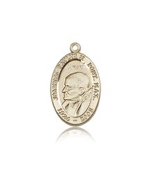 14kt Gold Pope John Paul II Medal" itemprop="image