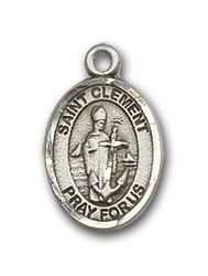 14kt Gold St. Clement Patron Saint Medal - Small" itemprop="image