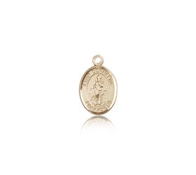 14kt Gold St. Cornelius Patron Saint Medal - Small" itemprop="image