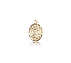 14kt Gold St. Daniel Patron Saint Medal - Small" itemprop="image