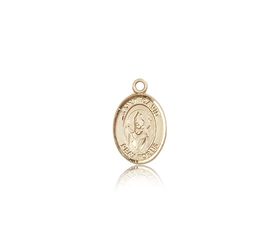 14kt Gold St. David of Wales Patron Saint Medal - Small" itemprop="image