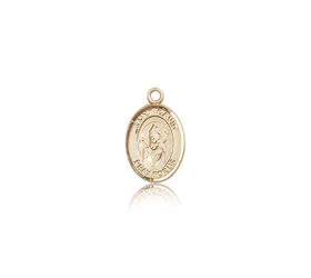 14kt Gold St. David of Wales Patron Saint Medal - Small" itemprop="image