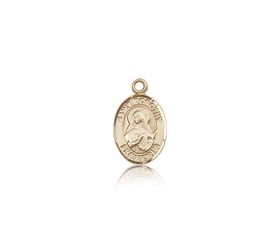 14kt Gold St. Dorothy Patron Saint Medal - Small" itemprop="image