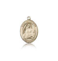 14kt Gold St. Edith Stein Patron Saint Medal - Medium" itemprop="image