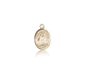 14kt Gold St. Edith Stein Patron Saint Medal - Small" itemprop="image