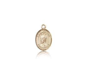 14kt Gold St. Edward the Confessor Patron Saint Medal - Small" itemprop="image