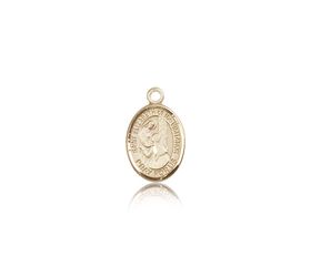 14kt Gold St. Elizabeth of the Visitation Patron Saint Medal - Small" itemprop="image