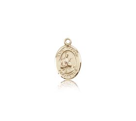 14kt Gold St. Gerard Majella Patron Saint Medal - Small" itemprop="image