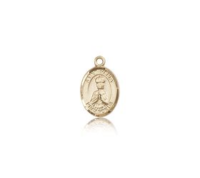 14kt Gold St. Henry II Patron Saint Medal - Small" itemprop="image