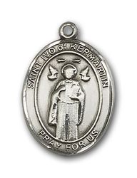 14kt Gold St. Ivo Patron Saint Medal - Small" itemprop="image