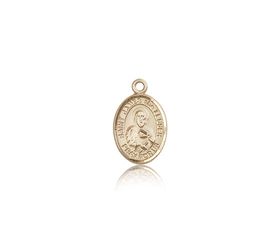 14kt Gold St. James the Lesser Patron Saint Medal - Small" itemprop="image