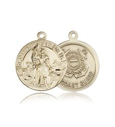 14kt Gold St. Joan of Arc Medal" itemprop="image