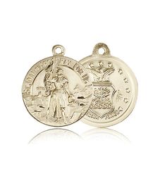 14kt Gold St. Joan of Arc Medal" itemprop="image