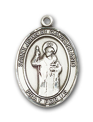 14kt Gold St. John Of Capistrano Patron Saint Medal - Small ...