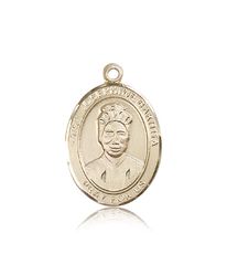 14kt Gold St. Joseph Patron Saint Medal - Large" itemprop="image