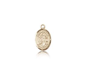 14kt Gold St. Joseph Patron Saint Medal - Small" itemprop="image