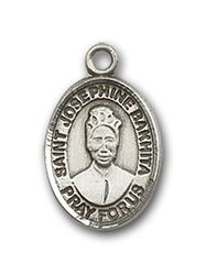 14kt Gold St. Josephine Bakhita Patron Saint Medal - Small" itemprop="image