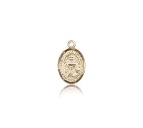 14kt Gold St. Julia Billiart Patron Saint Medal - Small" itemprop="image