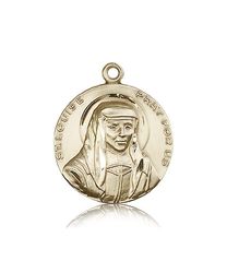 14kt Gold St. Louise Medal" itemprop="image