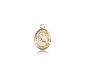 14kt Gold St. Madonna Del Ghisallo Patron Saint Medal - Small" itemprop="image