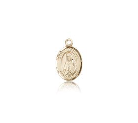 14kt Gold St. Martha Patron Saint Medal - Small" itemprop="image