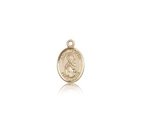 14kt Gold St. Matilda Patron Saint Medal - Small" itemprop="image