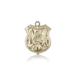 14kt Gold St. Michael the Archangel Medal" itemprop="image