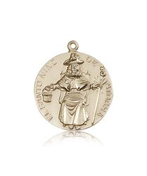 14kt Gold St. Nio de Atocha Medal" itemprop="image