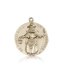 14kt Gold St. Nio de Atocha Medal" itemprop="image