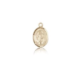 14kt Gold St. Nicholas Patron Saint Medal - Small" itemprop="image